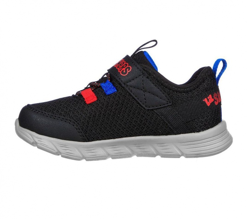 Black Skechers Comfy Flex - Ruzo Boys' Sneakers | RDNW-09215