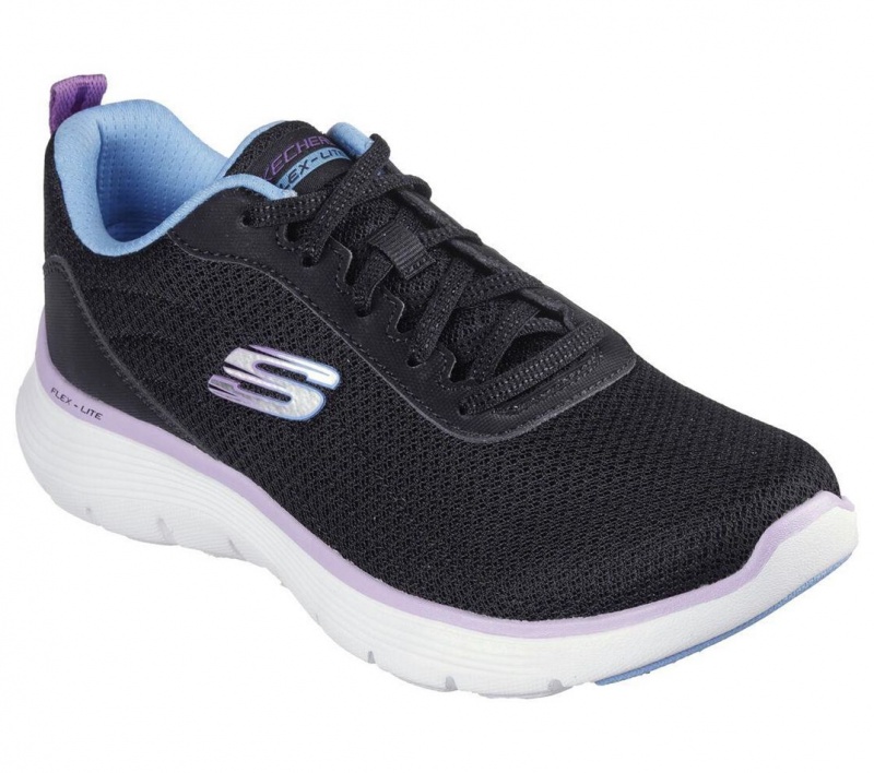 Black Skechers Flex Appeal 5.0 - New Thrive Women's Sneakers | FYRM-78905