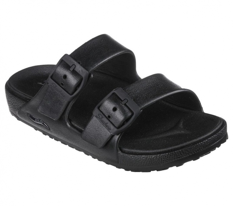 Black Skechers Foamies: Arch Fit Cali Breeze 2.0 Women's Sandals | HBNR-10984