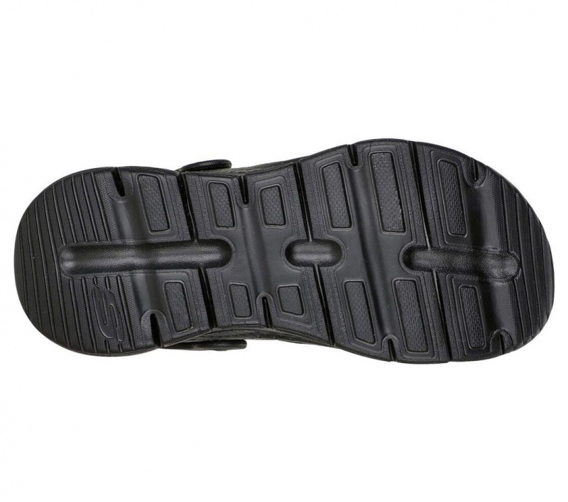 Black Skechers Foamies: Arch Fit - It's A Fit Women's Sandals | KHFC-54693