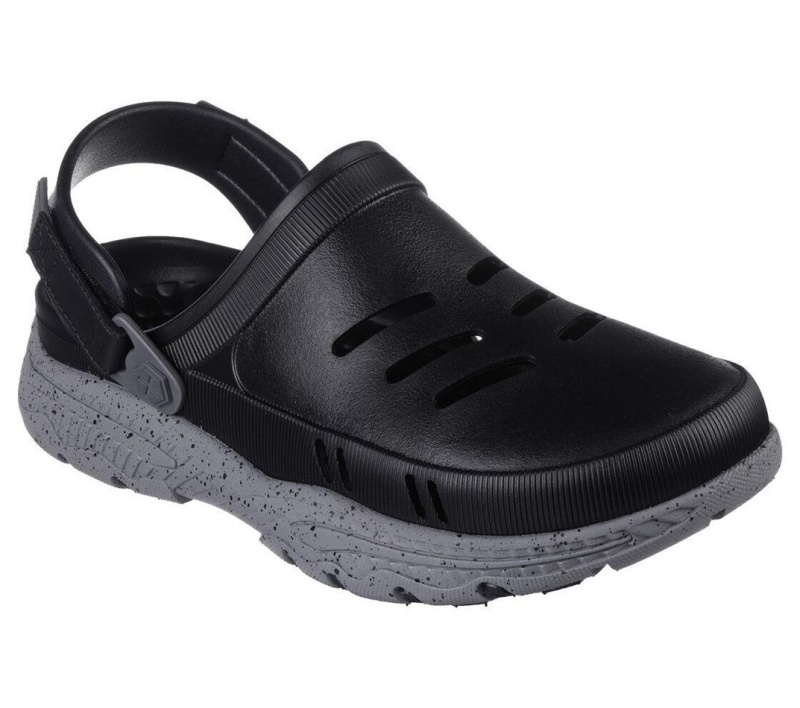 Black Skechers Foamies: Creston Ultra - Venturous Men's Slip On | UBRA-65420