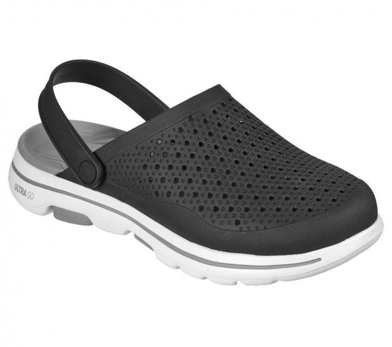 Black Skechers Foamies: Gowalk 5 - Astonished Men's Slip On | NTED-24751