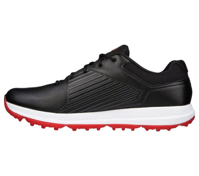 Black Skechers Go Golf Elite 5 - Gf Men's Walking Shoes | SXPL-52174