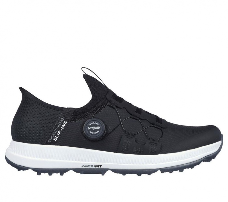 Black Skechers Go Golf Elite 5 - Slip \'in Men\'s Slip On | TGOU-20861