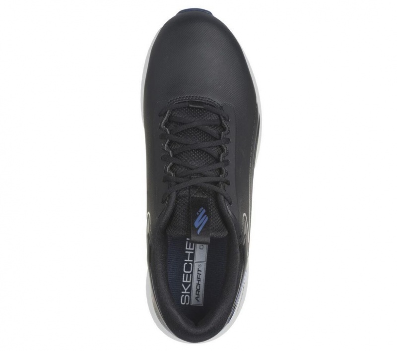 Black Skechers Go Golf Max 3 Men's Walking Shoes | YUHV-91302