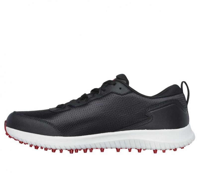 Black Skechers Go Golf Max Fairway 4 Men's Walking Shoes | WXCI-64807