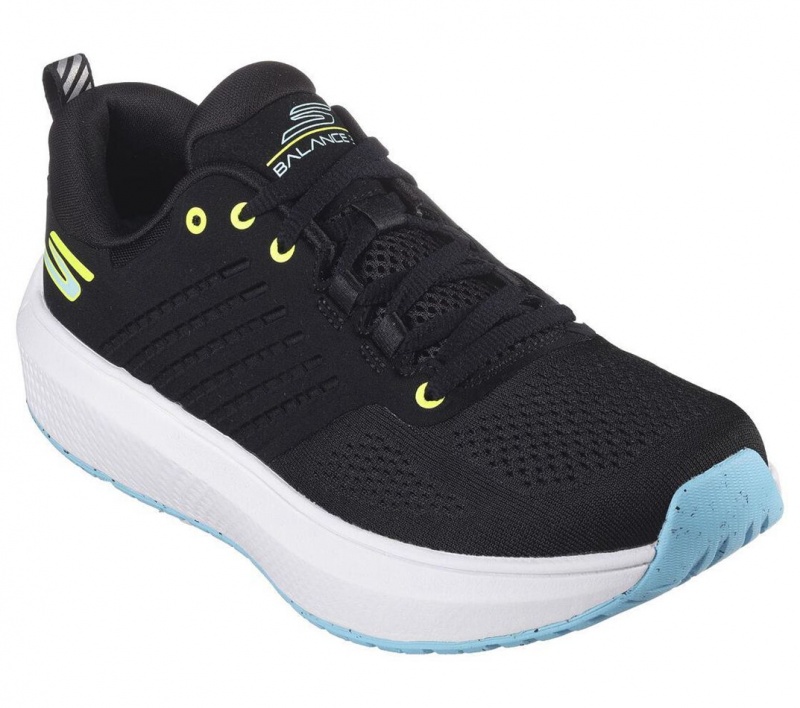 Black Skechers Go Run Arch Fit Balance 3 Women's Sneakers | JTMS-90875