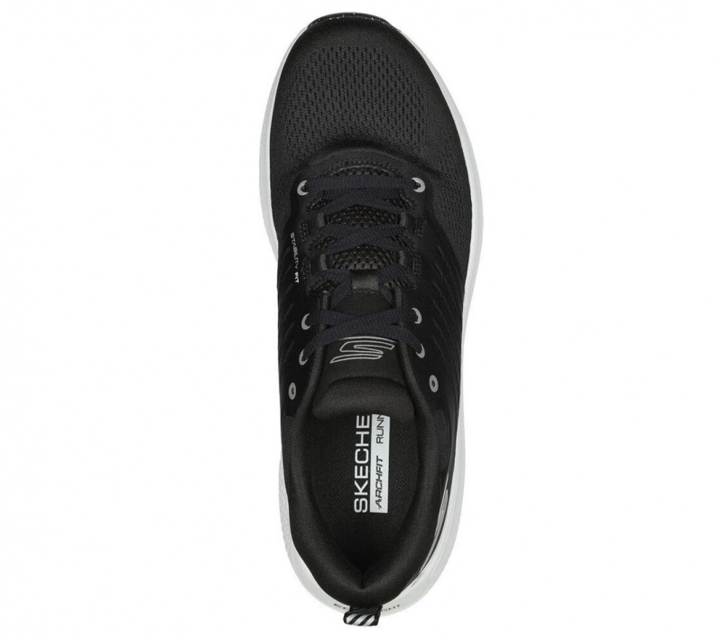 Black Skechers Go Run Balance 3 Men's Sneakers | WXTF-14973