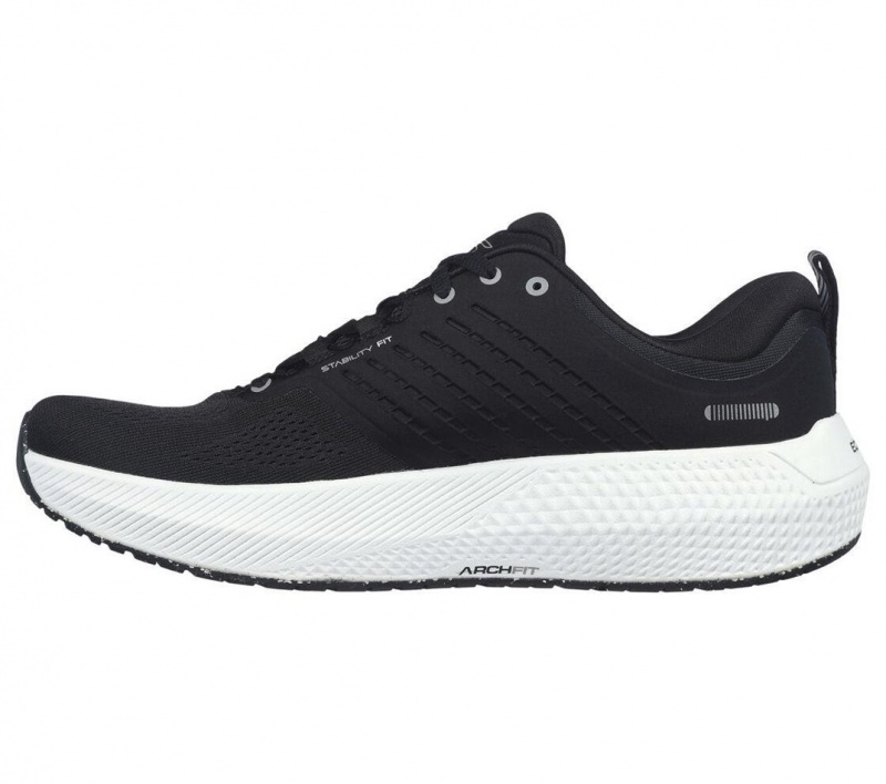 Black Skechers Go Run Balance 3 Men's Sneakers | WXTF-14973