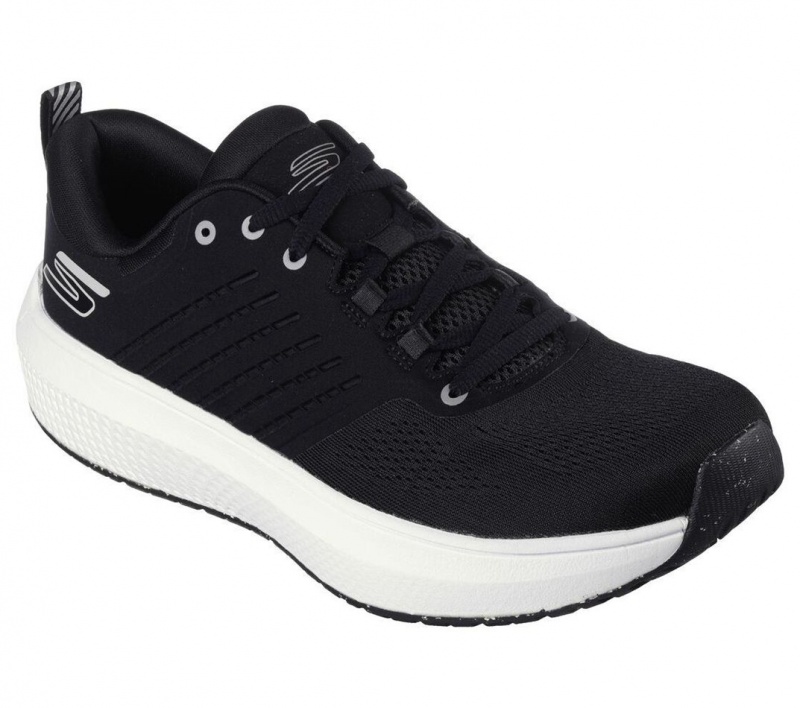 Black Skechers Go Run Balance 3 Men's Sneakers | WXTF-14973