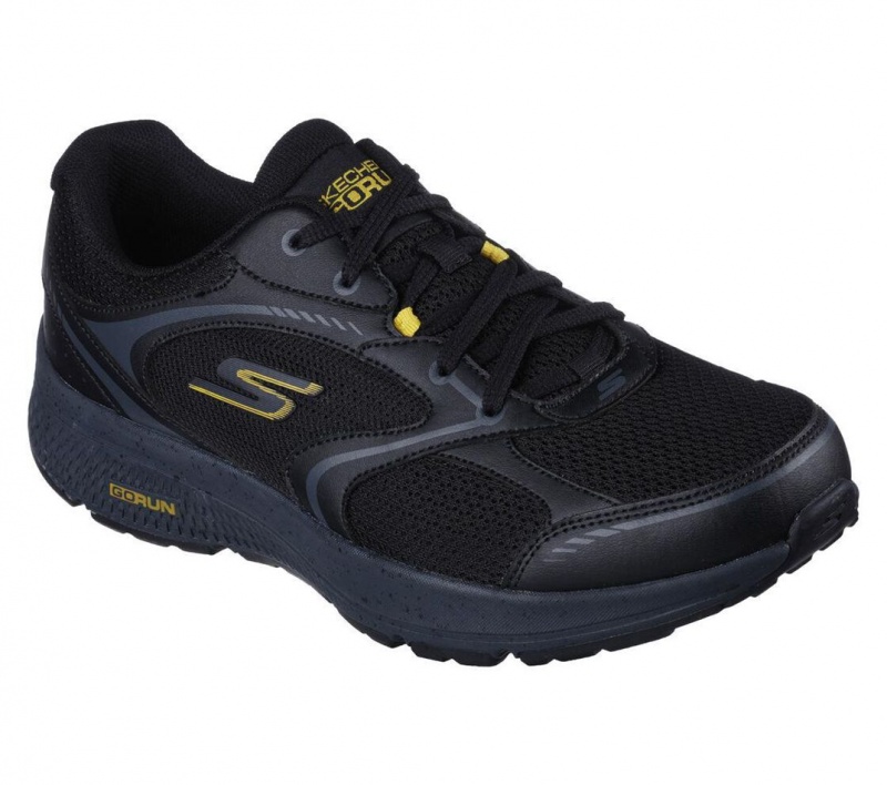 Black Skechers Go Run Consistent - Specie Men's Sneakers | XLOT-19507