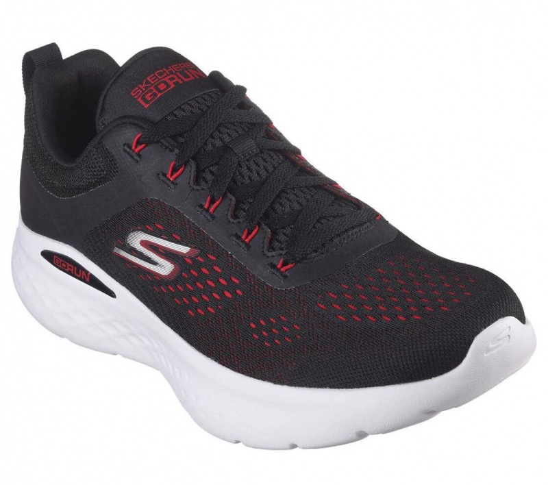 Black Skechers Go Run Lite Men's Sneakers | TAHJ-69073