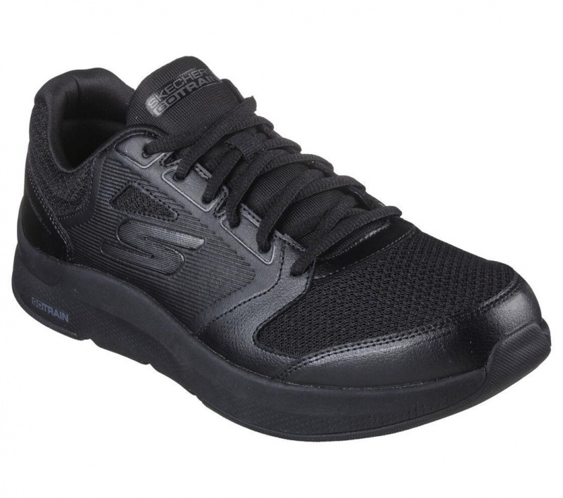 Black Skechers Go Train Move - Stature Men's Sneakers | DFUS-87510