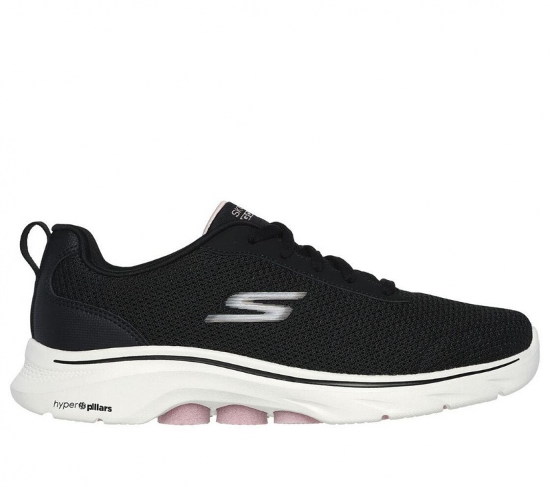 Black Skechers Go Walk 7 - Clear Path Women\'s Sneakers | EWFZ-20867