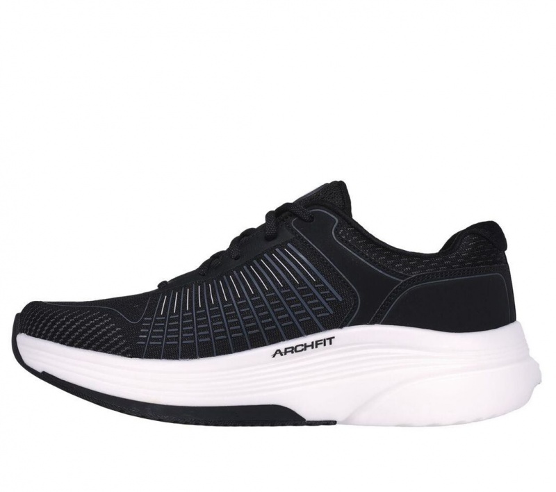 Black Skechers Go Walk Distance Walker - Full Circuit Men's Sneakers | XAEF-02513