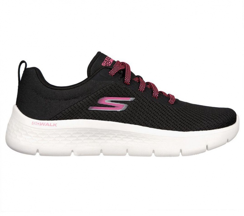 Black Skechers Go Walk Flex - Alani Women's Sneakers | FEIV-79580