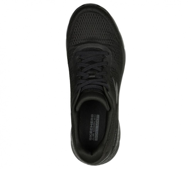 Black Skechers Go Walk Flex - Remark Men's Sneakers | JSLE-61572