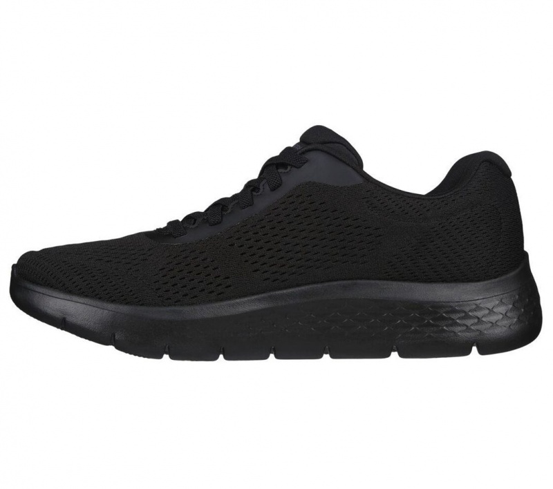 Black Skechers Go Walk Flex - Remark Men's Sneakers | JSLE-61572