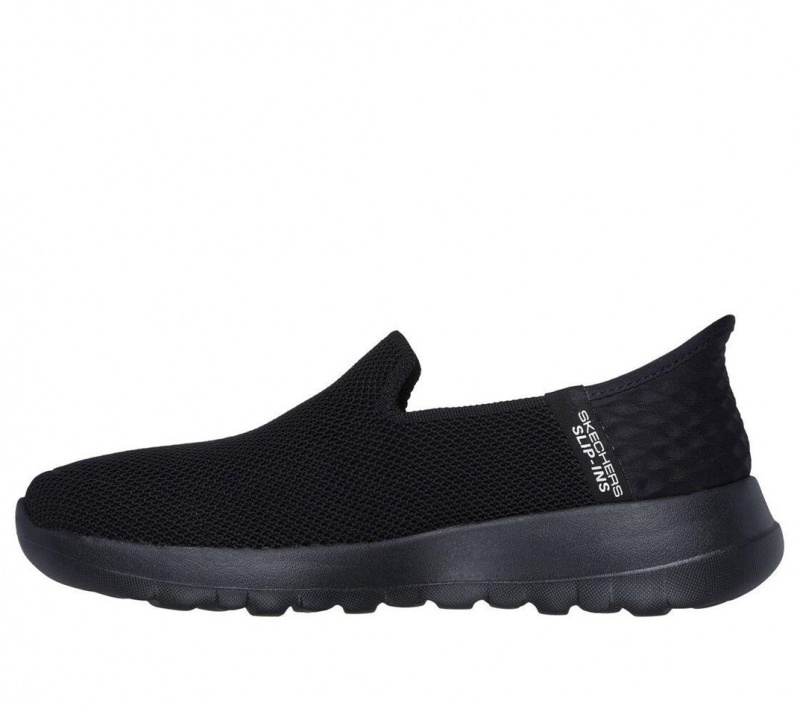 Black Skechers Go Walk Joy - Vela Women's Slip On | BNKY-57394