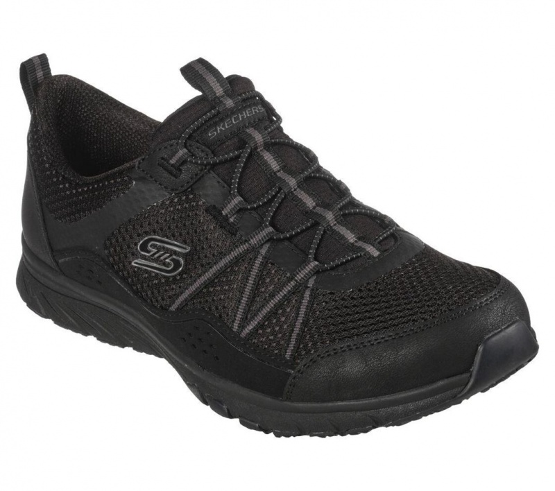 Black Skechers Gratis Sport Women's Sneakers | NEIL-75318