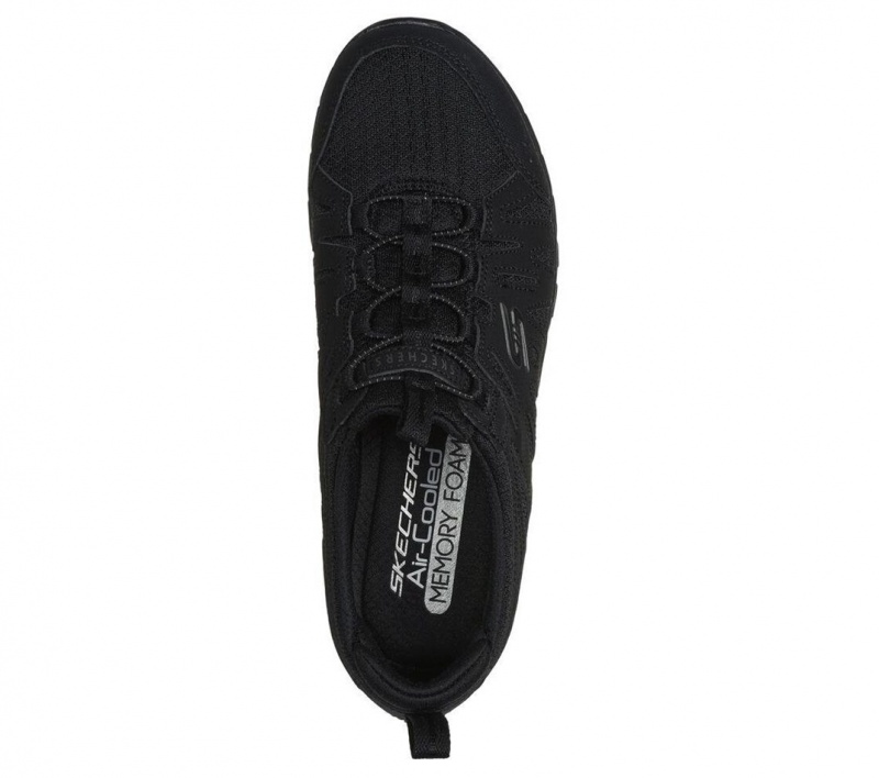 Black Skechers Gratis Sport - Unwind Women's Slip On | GXYE-71084