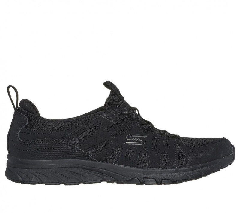 Black Skechers Gratis Sport - Unwind Women\'s Slip On | GXYE-71084