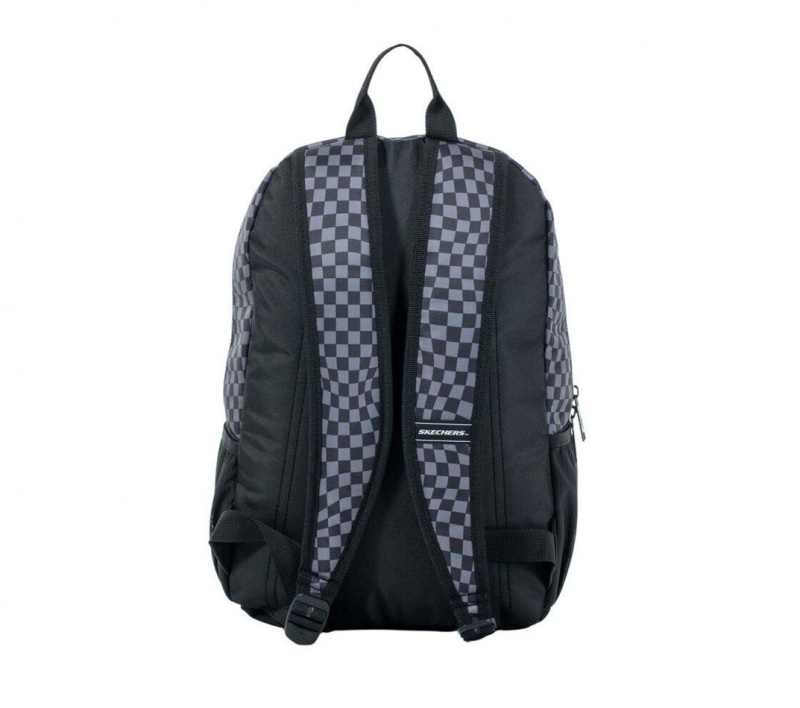 Black Skechers Jr Adventure Men's Backpack | BJGZ-84156