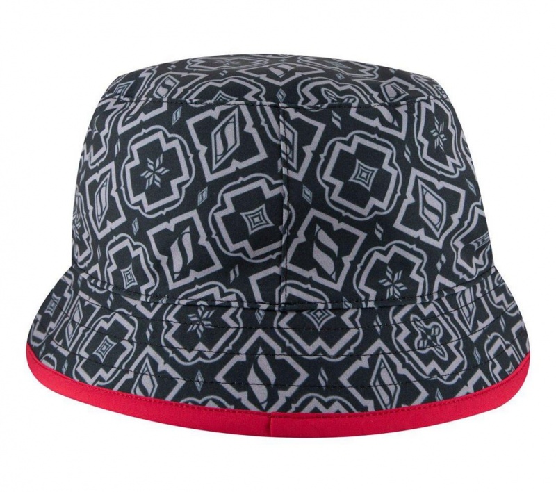 Black Skechers Legacy Reversible Bucket Women's Hats | BMTW-57048