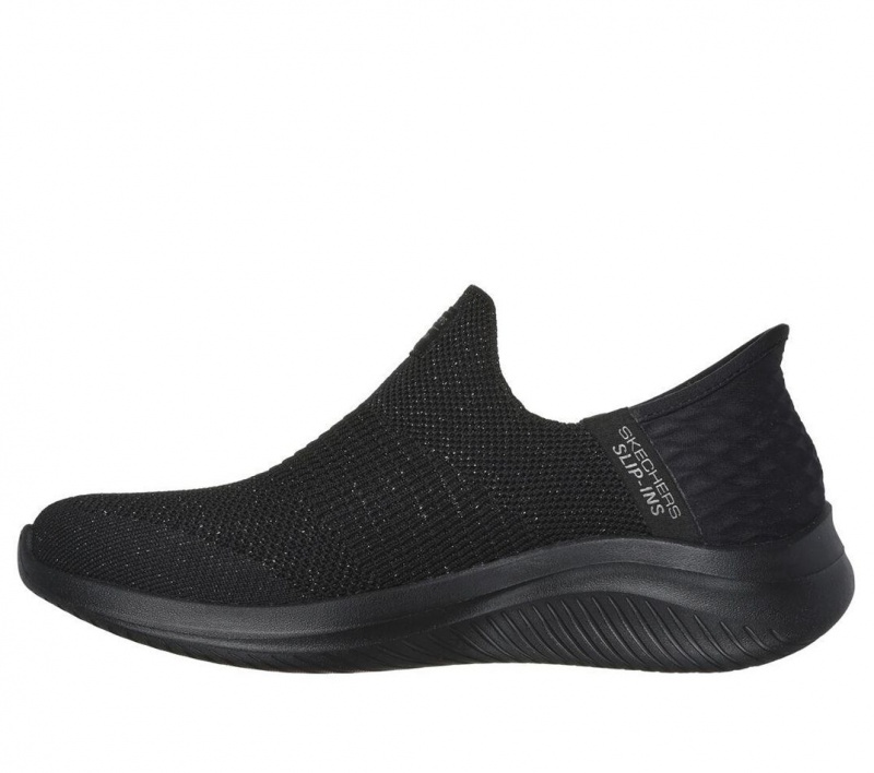 Black Skechers Martha Stewart X Slip-ins: Ultra Flex 3 Women's Sneakers | HJDI-61823