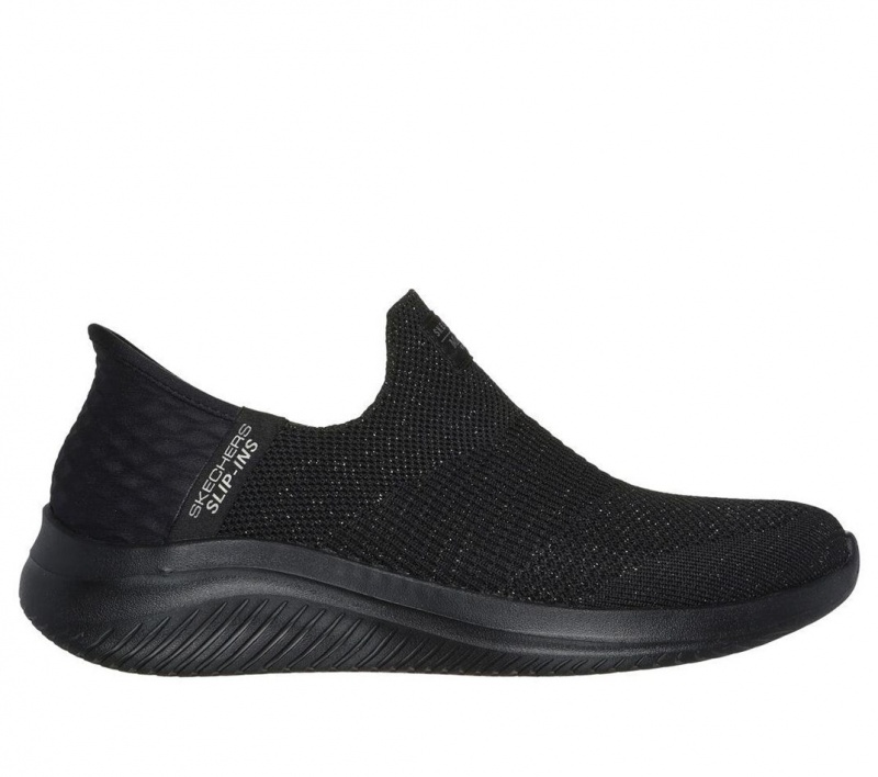 Black Skechers Martha Stewart X Slip-ins: Ultra Flex 3 Women\'s Sneakers | HJDI-61823