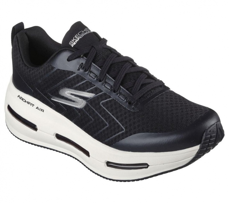 Black Skechers Max Cushioning Arch Fit Air - Electron Men's Sneakers | NQGF-29504