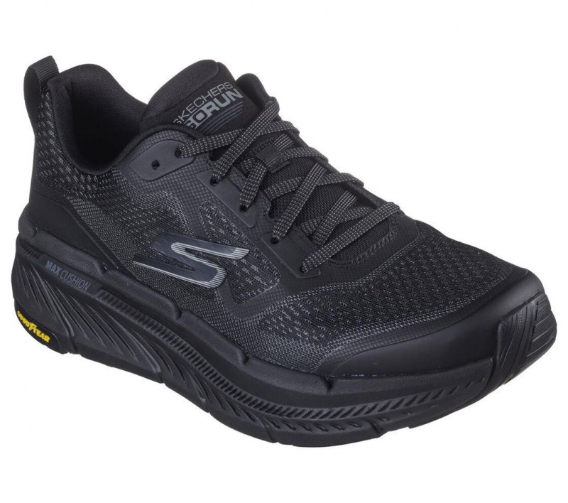 Black Skechers Max Cushioning Premier 2.0 - Vantage Men's Sneakers | XKPN-83694