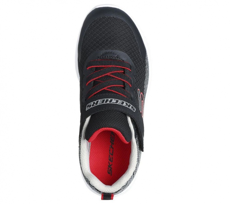 Black Skechers Microspec Ii - Zovrix Boys' Sneakers | JVZN-10268