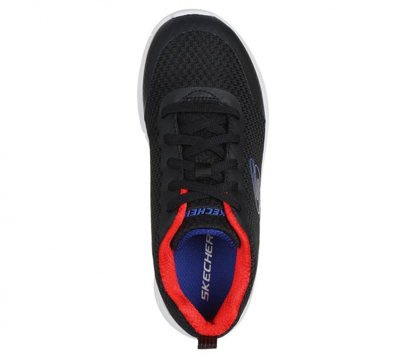 Black Skechers Microspec Max - Kaptix Boys' Sneakers | QDLC-19823