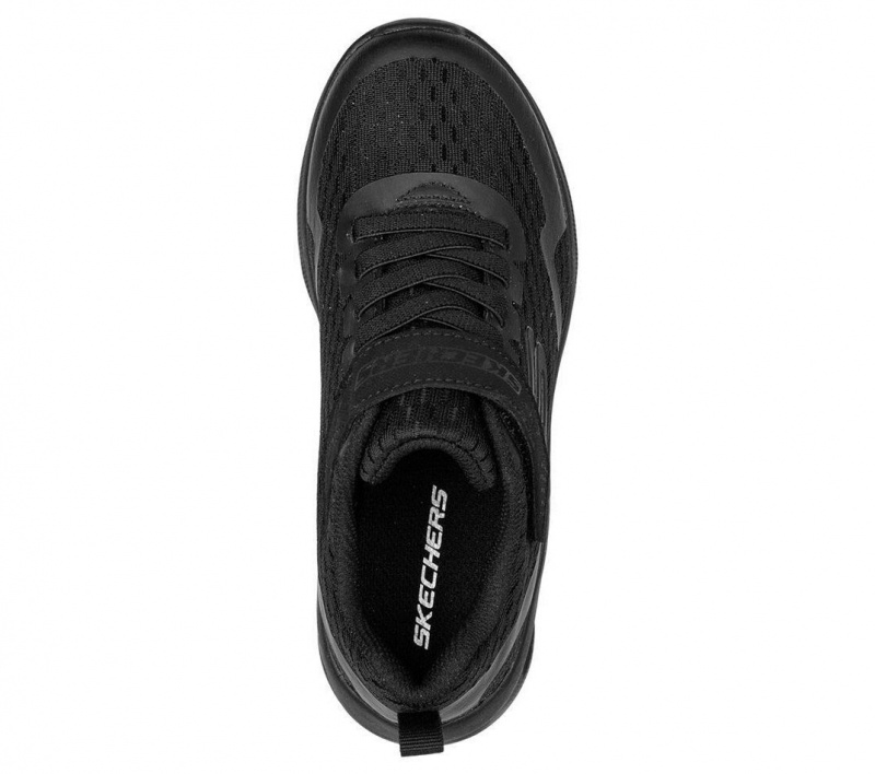 Black Skechers Microspec Max - Torvix Boys' Sneakers | FDMT-27681