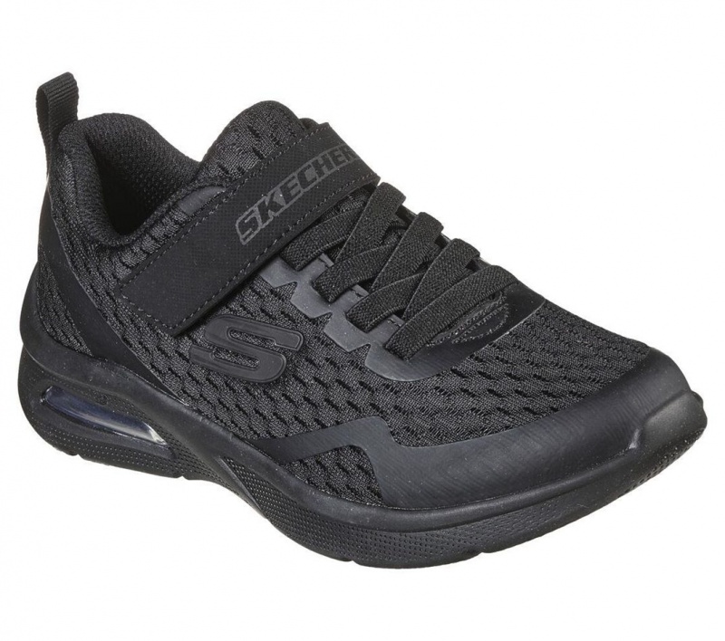 Black Skechers Microspec Max - Torvix Boys' Sneakers | FDMT-27681