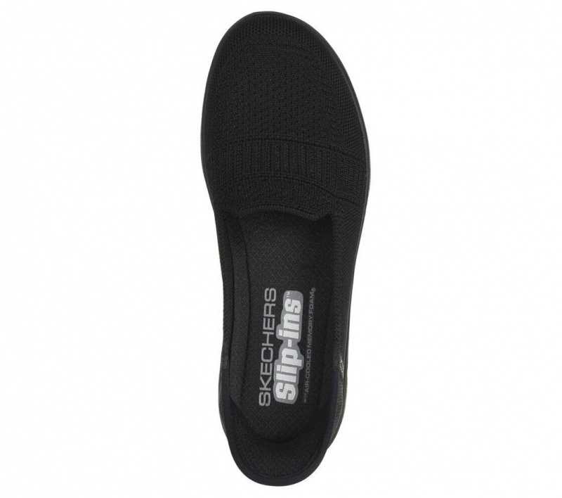 Black Skechers On The Go Flex - Camellia Women's Slip On | ELOT-75380