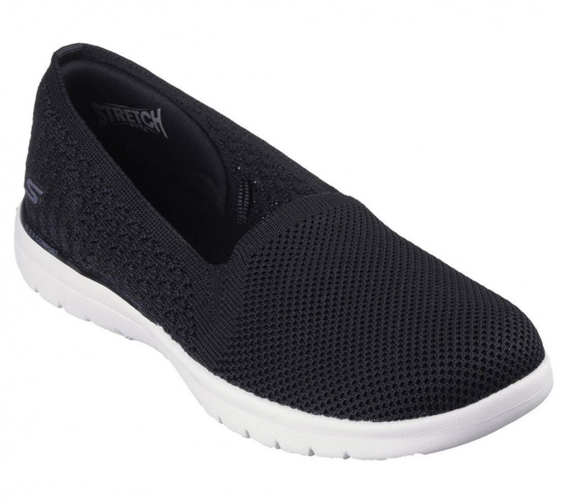 Black Skechers On The Go Flex - Dahlia Women's Flats | XQKP-30872