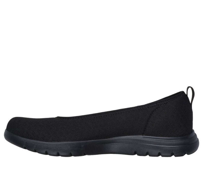 Black Skechers On The Go Flex - Siena Women's Flats | WESR-91856