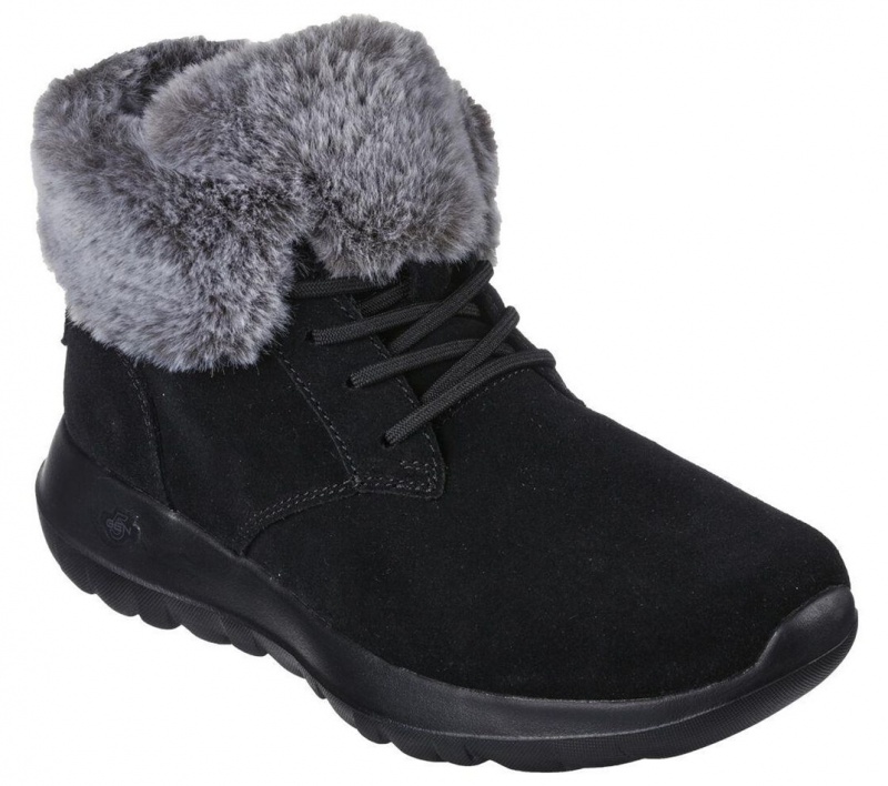 Black Skechers On The Go Joy - Plush Dreams Women's Boots | SANY-56034