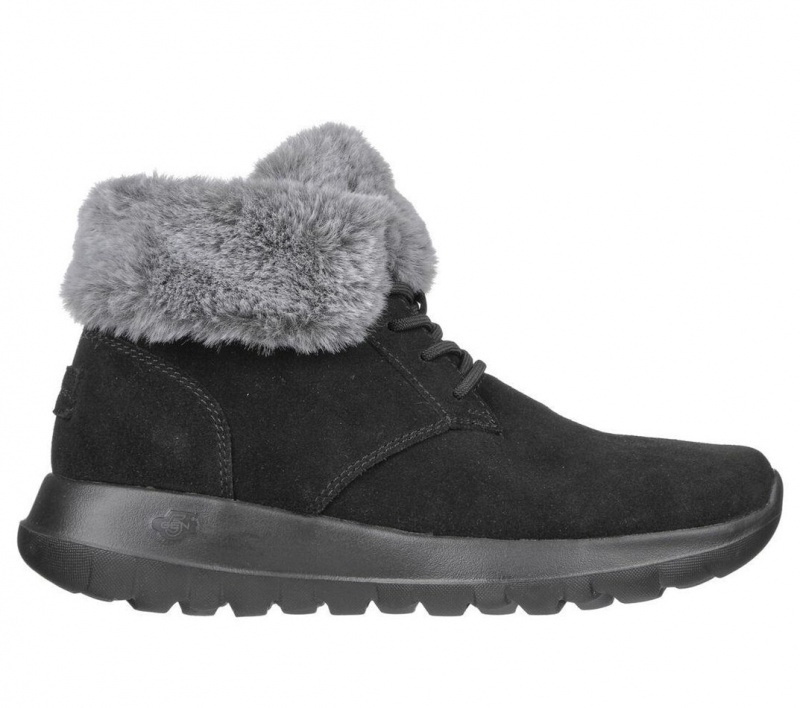 Black Skechers On The Go Joy - Plush Dreams Women\'s Boots | SANY-56034