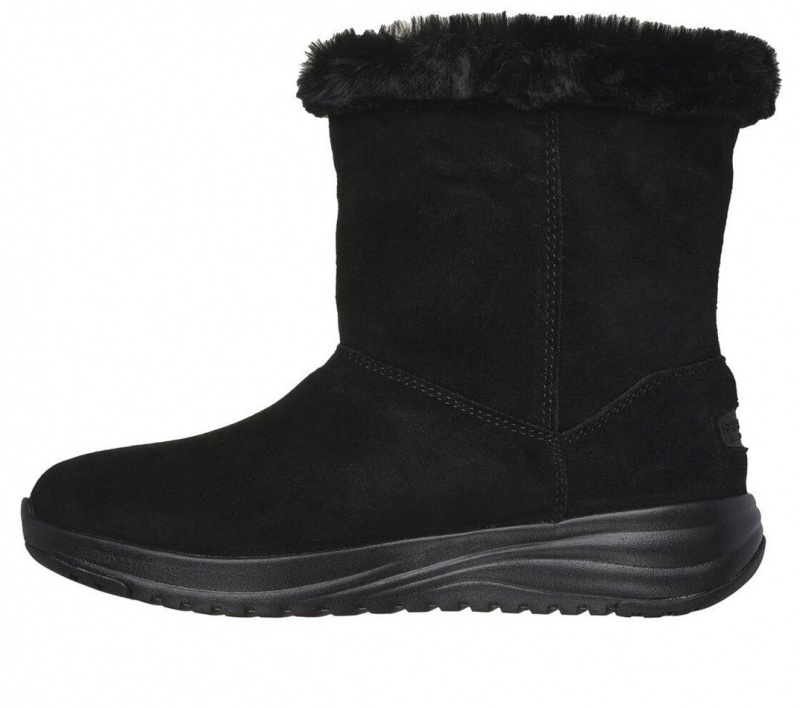 Black Skechers On The Go Stellar - Sweet Women's Boots | KBES-67308