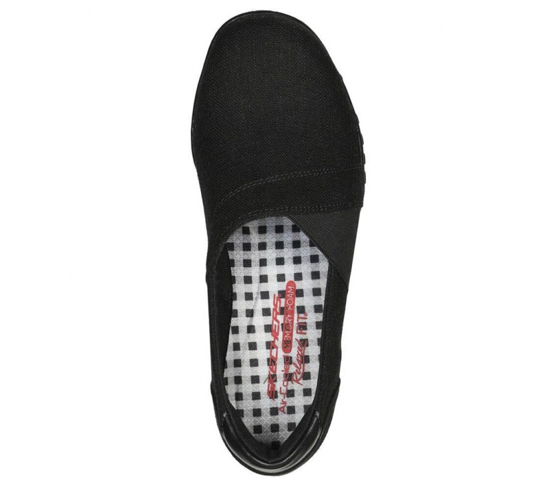 Black Skechers Relaxed Fit: Breathe-easy - Swayful Women's Slip On | NMDK-24567