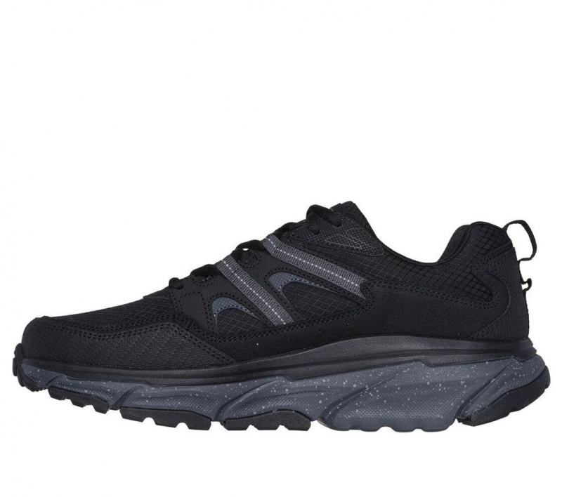 Black Skechers Relaxed Fit: D'lux Journey Men's Sneakers | JAKI-38450