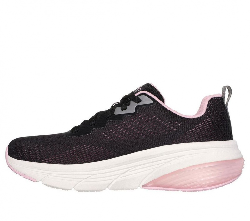 Black Skechers Relaxed Fit: Skech-air D'lux Women's Walking Shoes | EUZS-04635