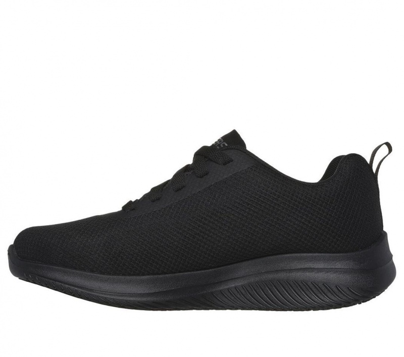 Black Skechers Relaxed Fit: Ultra Flex 3.0 Sr - Jinie Women's Work Shoes | LDQJ-15906