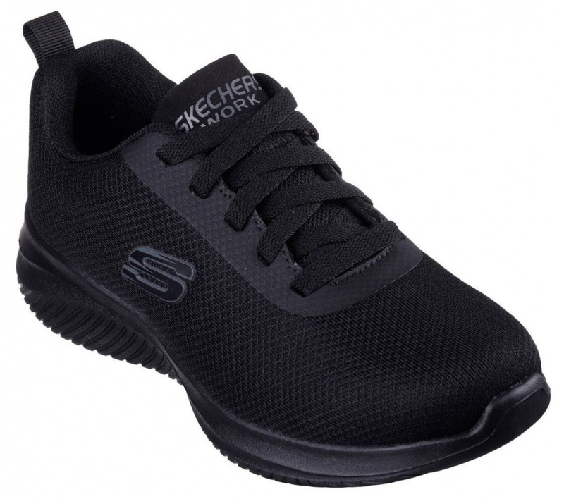 Black Skechers Relaxed Fit: Ultra Flex 3.0 Sr - Jinie Women's Work Shoes | LDQJ-15906