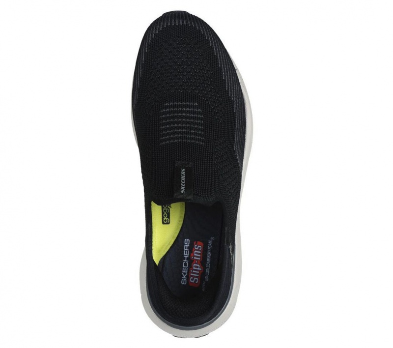 Black Skechers Rf: Bogdin - Arlett Men's Slip On | DPAQ-56329