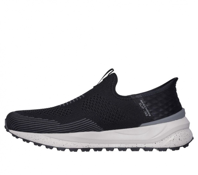 Black Skechers Rf: Bogdin - Arlett Men's Slip On | DPAQ-56329