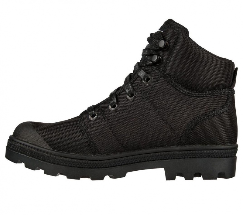 Black Skechers Rotund - Darragh St Women's Work Shoes | OWTN-27893